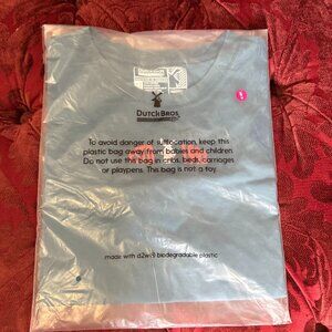 BRAND NEW Blue Dutch Bros Shirt- Women's M